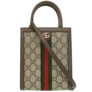 GUCCI Authentic Cream Canvas Shoulder Bag